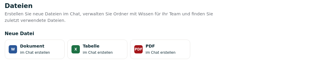 Dateien: Neue Datei
